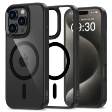 iPhone 16 Pro Tech-protect Magmat Magsafe Fekete/átlátszó Tok