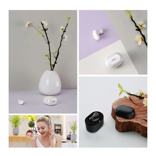 REMAX Bluetooth fülhallgató - RB-T25 Power Bank (multi-point+EDR) Fehér - 6