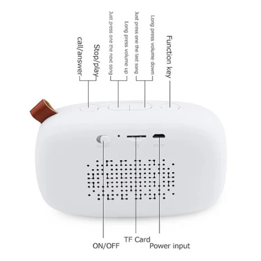 Awei Hordozható Bluetooth Hangszóró Y900 Sárga - 4