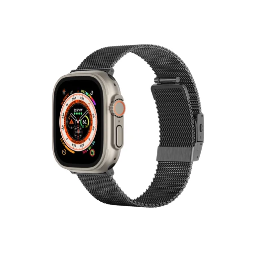 Amazing Thing Band Titan Metal Band TM49GB Apple Watch Ultra (49mm) fekete óraszíj - 2