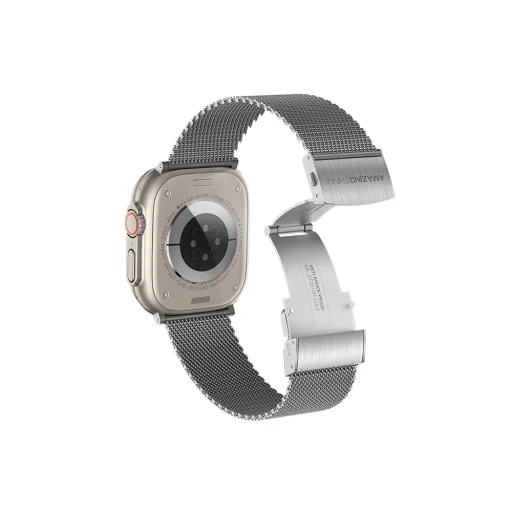 Amazing Thing Band Titan Metal Band TM49SV Apple Watch Ultra (49mm) ezüst szíj - 4