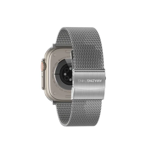 Amazing Thing Band Titan Metal Band TM49SV Apple Watch Ultra (49mm) ezüst szíj - 5