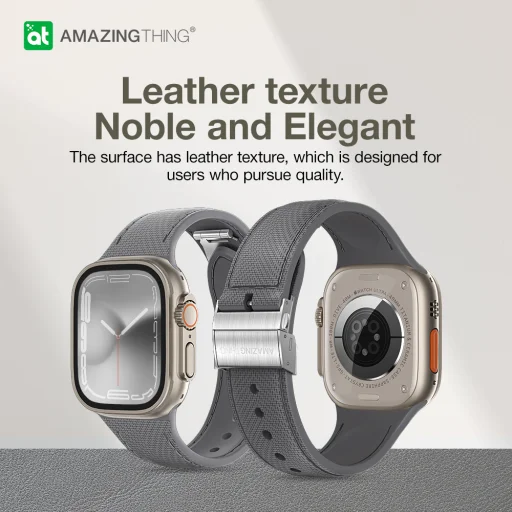 Amazing Thing Band Titan Swift Band TSW49GY Apple Watch Ultra (49mm) szíj szürke - 11