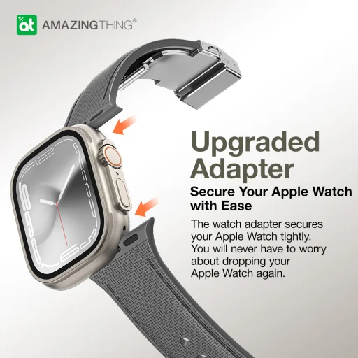 Amazing Thing Band Titan Swift Band TSW49GY Apple Watch Ultra (49mm) szíj szürke - 10