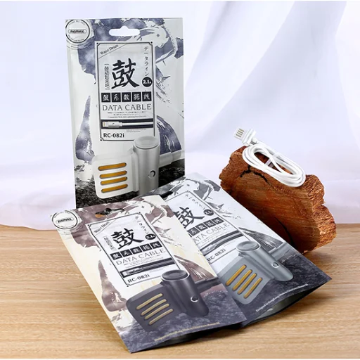 REMAX Kábel Waist Drum RC-082m - USB to Micro USB - Szürke - 9