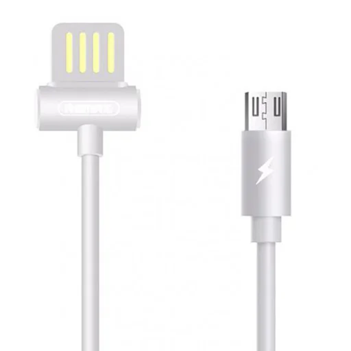 REMAX Cable Waist Drum RC-082m - USB - Micro USB - FEHÉR - 1