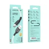 Borofone BX63 Charming kábel - USB-Micro USB - 2,4A 1 méteres fekete-fehér thumbnail