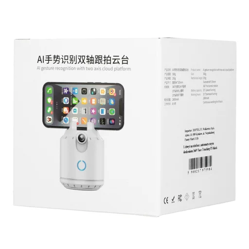 Telefon tartó 360° arc követéssel P3 fekete - 8