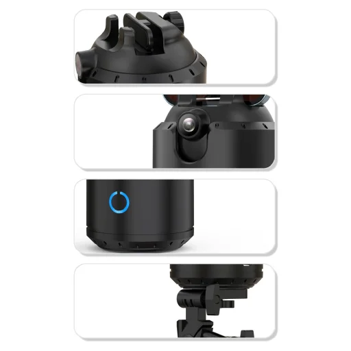 Telefon tartó 360° arc követéssel P3 fekete - 3