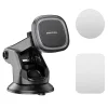 Borofone Car holder BH97 NT Ice mágneses telefontartó tapadókoronggal fekete thumbnail