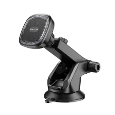 Borofone Car holder BH97 NT Ice mágneses telefontartó tapadókoronggal fekete
