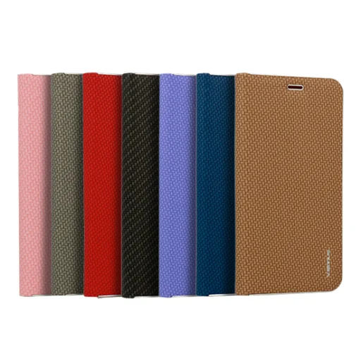 Vennus CARBON fliptok kerettel Samsung Galaxy S20 Ultra fekete tok - 6