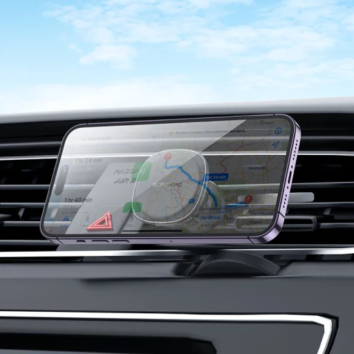 Borofone autós tartó BH102 Cloud mágneses légbeömlőre fekete - 7