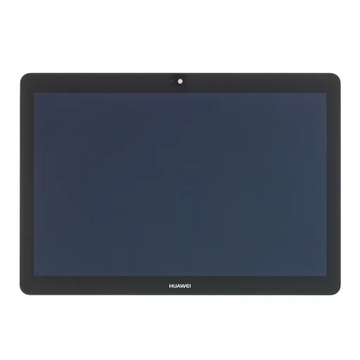 LCD Kijelző + Érintőegység Huawei MediaPad T3 10 Fekete Logó Nélkül - 1