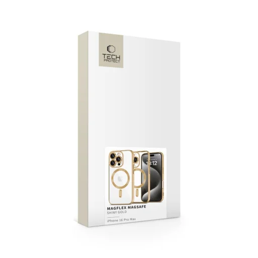 Iphone 16 Pro Max Tech-protect Magflex Magsafe Shiny Gold Tok - 2