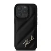  iPhone 16 Pro Max fekete Original Pouch KARL LAGERFELD keménytok Steppelt Signature KLHCP16XPQDSMGK thumbnail