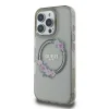  iPhone 16 Pro Fekete Original Case GUESS IML Flowers Wreath Magsafe GUHMP16LHFWFCK tok - 2