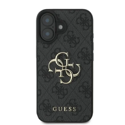  iPhone 16 Pro Fekete Eredeti GUESS 4G Big Logo GUHCP16L4GMGGR tok - 3