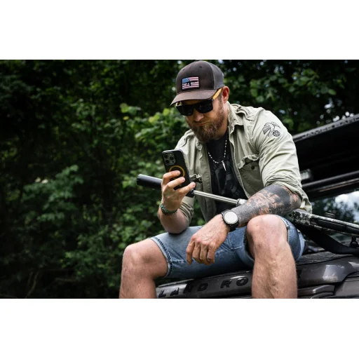 Tactical MagForce Hyperstealth 2.0 iPhone 16 Pro Max Fekete/Sárga tok - 6