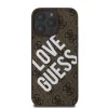  iPhone 16 Pro Max barna Guess PU Leather 4G Big Love Logo MagSafe tok - 2