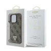  iPhone 16 Pro Max Barna Original Case GUESS hardcase Leather 4G Triangle Strass Magsafe GUHCP16XP4TDPW tok thumbnail