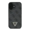  iPhone 16 Fekete Original Case GUESS bőrből készült 4G Triangle Strass Magsafe tok GUHCP16SP4TDPK - 3