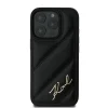  iPhone 16 Pro Fekete Eredeti Pouch KARL LAGERFELD keménytok Steppelt Signature KLHCP16LPQDSMGK tok thumbnail