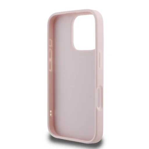  iPhone 16 Pro Pink Eredeti Pouch KARL LAGERFELD keménytok Steppelt Signature KLHCP16LPQDSMGP tok - 7