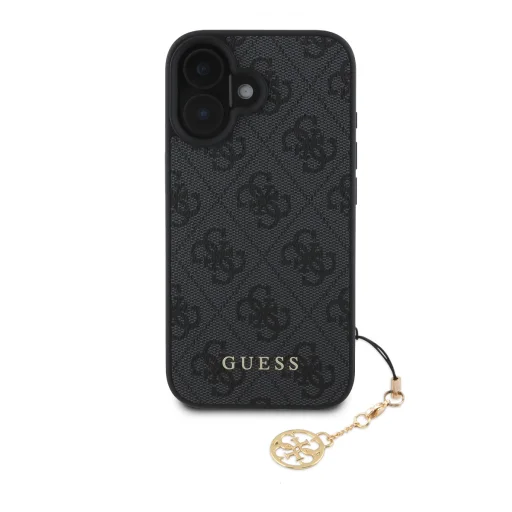  iPhone 16 Szürke Guess 4G Charm tok Tone on Tone - 2