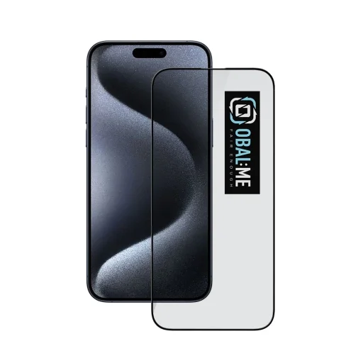 OBAL:ME 5D üvegfólia Apple iPhone 16 Pro fekete - 1