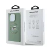  Apple iPhone 16 Pro Max Kaki Karl Lagerfeld Liquid Silicone K&CH Heads MagSafe tok - 6