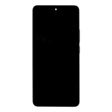 LCD kijelző + Érintőpanel + Előlapi borítás Xiaomi Redmi Note 13 Pro+ 5G Fekete
