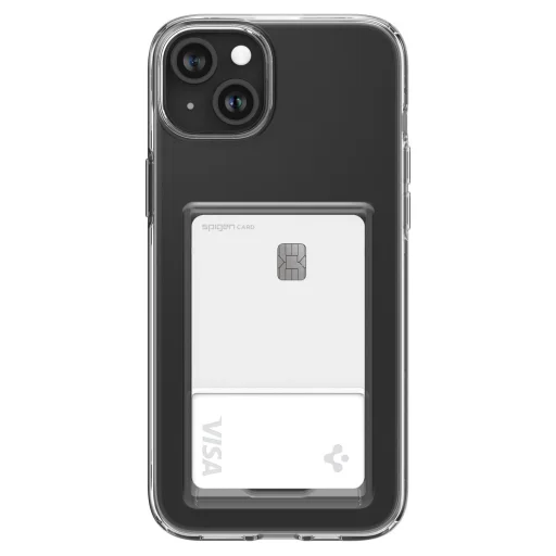  iPhone 15 Plus Spigen Crystal Slot kristálytiszta tok - 8