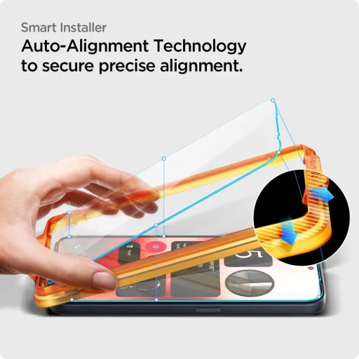 Edzett üveg Spigen Glas.TR 2-pack Nothing Phone 2A / 2A Plus átlátszó üvegfólia - 6