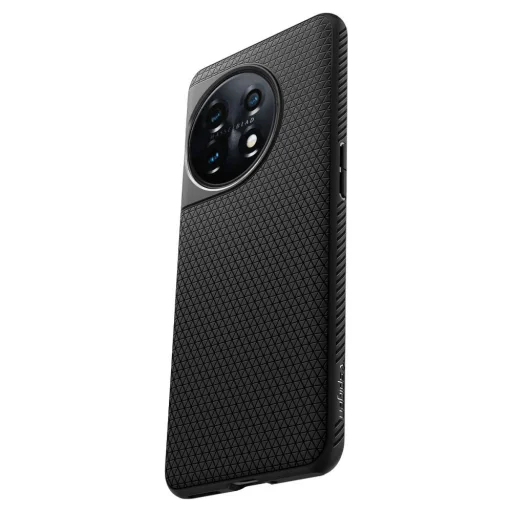  OnePlus 11 5G Matt Fekete Spigen Liquid Air tok - 14