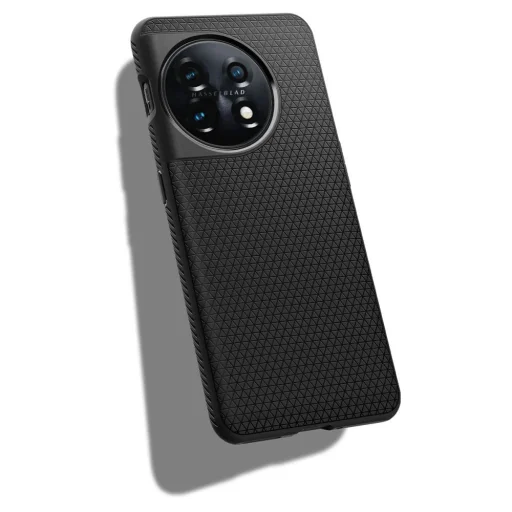  OnePlus 11 5G Matt Fekete Spigen Liquid Air tok - 15