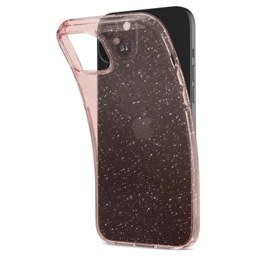  iPhone 15 Plus Glitter Crystal Rose Spigen Liquid Crystal tok - 1