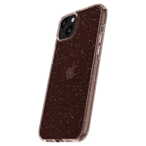  iPhone 15 Plus Glitter Crystal Rose Spigen Liquid Crystal tok - 11