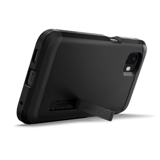 Galaxy Xcover 6 Pro Fekete Spigen Tough Armor Tok - 5