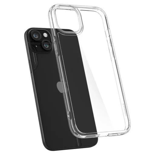  iPhone 15 Plus Spigen Crystal Hybrid crystal clear tok - 14