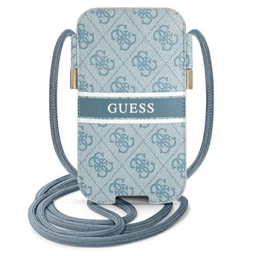 Guess kézitáska GUPHM4GDBL 6.1" kék/kék keménytok 4G Stripe - 1