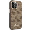 Guess GUHCP14XHG4SHW iPhone 14 Pro Max 6.7" barna/barna kemény tok 4G Vintage Gold Logo tok thumbnail