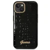 Guess GUHCP14MHGCRHK iPhone 14 Plus 6.7" fekete kemény tok Croco Collection - 3