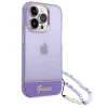 Guess GUHCP14XHGCOHU iPhone 14 Pro Max 6.7" lila/lila keménytok Translucent Pearl Strap - 3