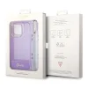 Guess GUHCP14XHGCOHU iPhone 14 Pro Max 6.7" lila/lila keménytok Translucent Pearl Strap - 7