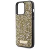 Guess Rhinestone Metal Logo tok iPhone 15 Pro - sárga thumbnail