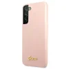 Guess GUHCS22MLSLMGPP S22+ S906 pink/pink hardcase Silicone Script Metal Logo tok thumbnail