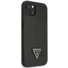 Guess GUHCP14MPSATLK iPhone 14 Plus 6,7" fekete/fekete hardcase SaffianoTriangle Logo tok thumbnail