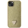 Guess GUHCP14MHDGTPD iPhone 14 Plus 6.7" arany/arany keménytok Rhinestone Triangle tok - 3