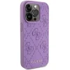 Guess Leather 4G Stamped tok iPhone 15 Pro - lila thumbnail